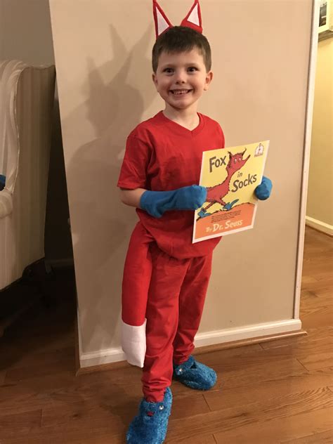 fox and socks costume|diy fox in socks costume.